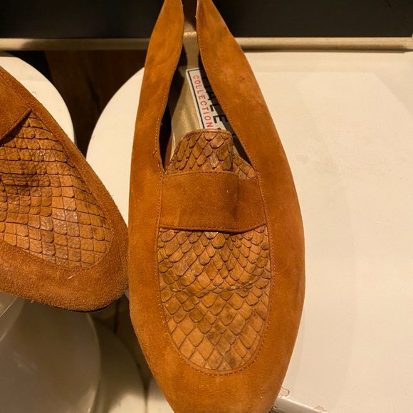 Amazing ROBERTO FIA'LE Collection Made in Italy Loafers size 7 ½ M a tan/brown - Picture 2 of 8